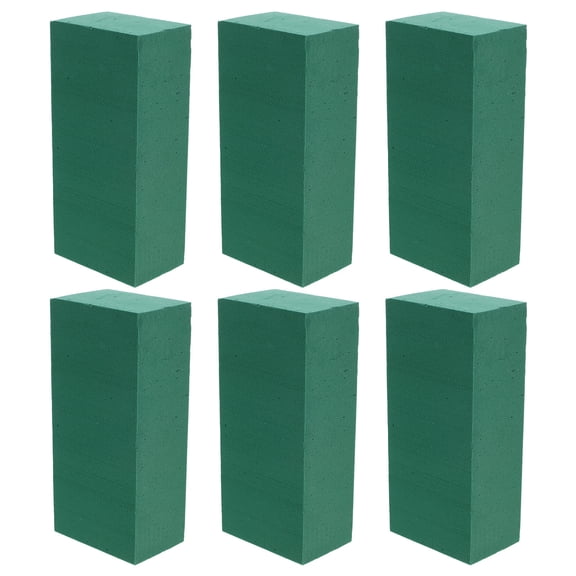 LOLIPPYY Set of 6 Reinforced Flower Base Blocks for Fresh Floral Arrangements and Elegant Home Decoration