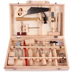 Children's Tool Set, Woodworking Maintenance Tool Box, Real Tools, Disassembly and Assembly, Multifunctional Woodworking Box, 16 Pieces