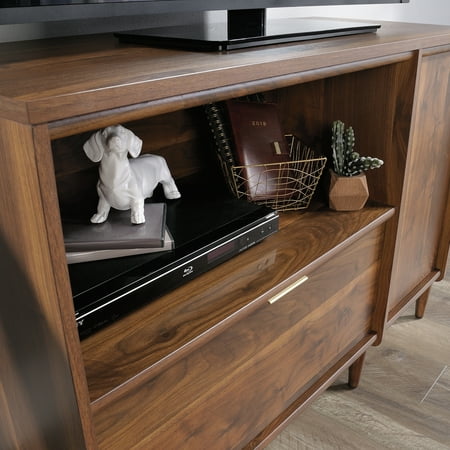 Sauder - Clifford Place Collection TV Cabinet for Most TVs Up to 46" - Grand Walnut