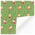 thumbnail image 1 of Cqxid Gift Wrapping Paper Under $5 1PCs ( 70cmX50cm, 4.11 Square Feet)Single-sided Christmas Wrapping Paper, Classic Santa Claus And Other Patterns, 1 of 3