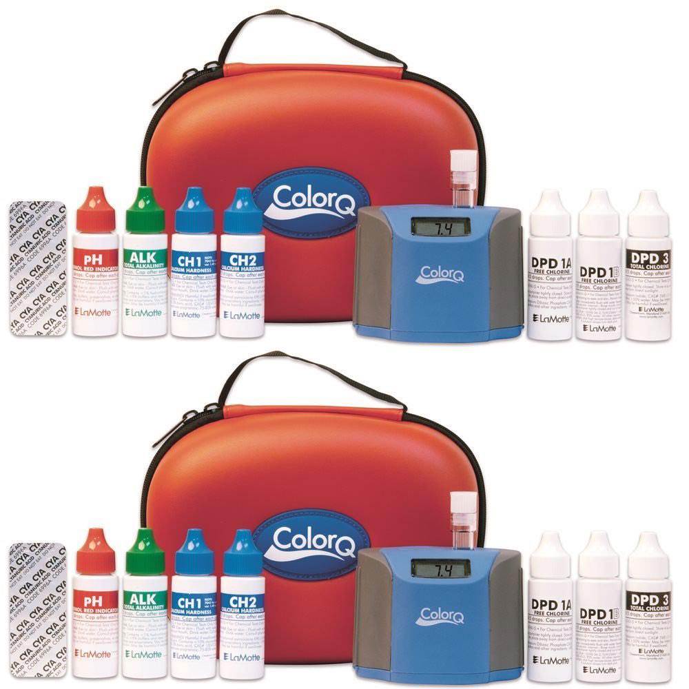 LaMotte ColorQ Digital Liquid Pool & Spa Chemical Water Testing Kit (2
