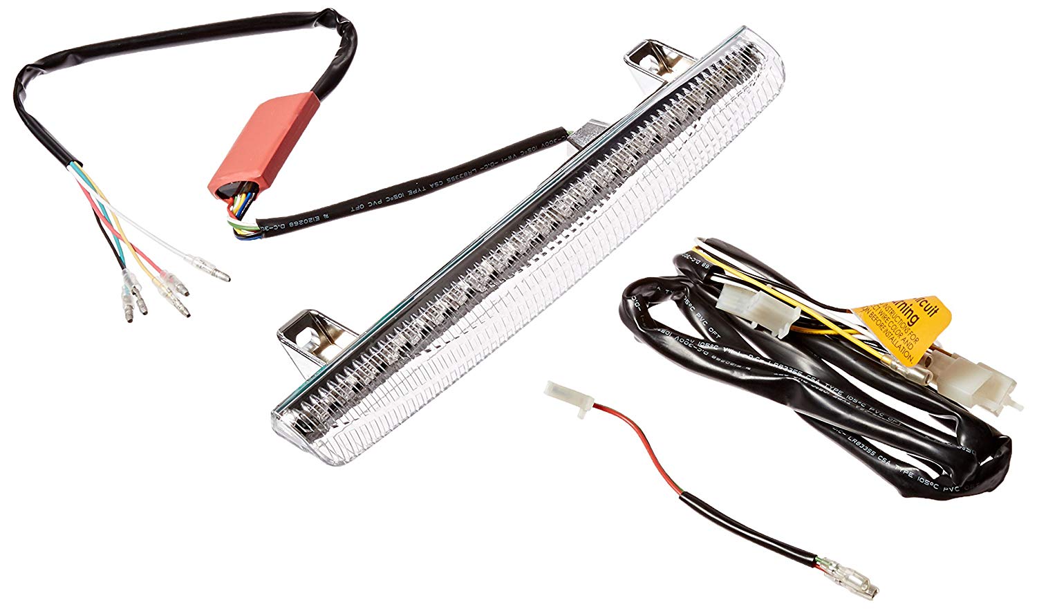 Kuryakyn LED Spoiler Run/Turn/ Brake Light Bar Amber/Red (3226)