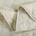 thumbnail image 6 of Home Soft Things 5 Piece Velvet Quilted Bedspread Set - Gardenia - Oversize King (122" x 106"), 6 of 6