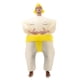 thumbnail image 1 of Traje inflable de sumo japonés para niños y adultos, traje inflable de dibujos animados, ropa de lucha de sumo multicolor, 1 of 5