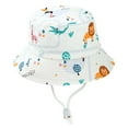 thumbnail image 5 of shoper UPF 50+ Toddler Sun Hat with Adjustable Chin Strap Wide Brim Lightweight Fisherman Cap for Outdoor Beach Play and Summer Activities, 5 of 5