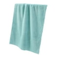 thumbnail image 2 of Corals Velvet Towel Solid Color Water Absorbent Face Towels for Spa Clean Bath Towel(Yellow), 2 of 2