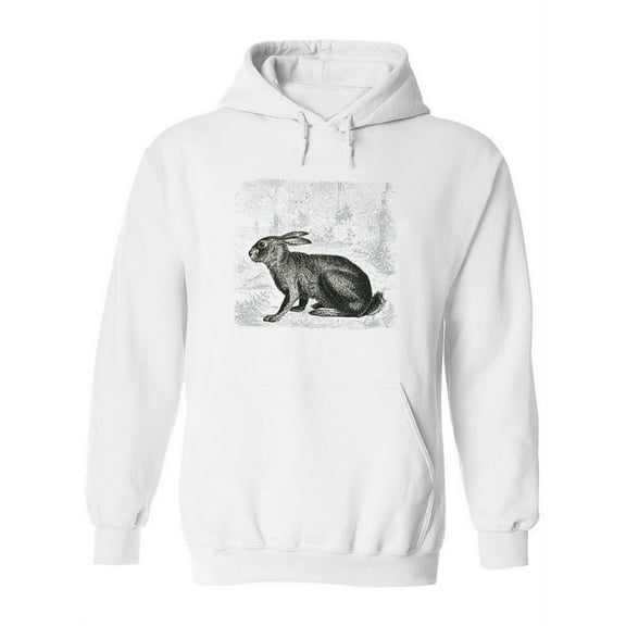 Incredible Hare Drawing Hoodie Women -Image by Shutterstock, Female Small