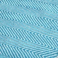 thumbnail image 2 of Handmade Chevron Cotton Throw Blanket with Tassels 50''x60'' - Perfect for Sofa, Couch, and Bed - Medium Weight All-Season Comfort (Set of2), 2 of 4