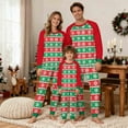 thumbnail image 7 of Zwiiyzr Family Christmas Pajamas Matching Sets for Dad Parent Child Outfit Christmas Set Printed Home Clothes Sleepwear Long Sleeved Jumpsuit Father Style Multicolor-Dad, 7 of 7
