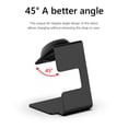 thumbnail image 3 of Smart Watch Dock Holder Silicone Card Coil for Xiaomi Mi Band 8 (Silver), 3 of 10