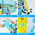 thumbnail image 2 of Vomeast Baby Play Gym, Baby Play Mat with 4 Hanging Toys 30 Balls, Activity Play Mat for Newborn Infant Toddler Age Group 0 to 36 Months (Cartoon Cows), 2 of 8