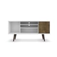 thumbnail image 1 of Manhattan Comfort Liberty 53.14 Inch Mid Century Modern Wood TV Stand with Legs, 1 of 6