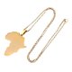 thumbnail image 1 of Jumpingount Collar con colgante de mapa para hombres y mujeres, cadenas geométricas, decoración Simple de acero a la moda, decoraciones, joyería para Accesorio para el cabello Oro Pequeña Jumpingount AP014582-03B, 1 of 6
