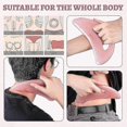 thumbnail image 3 of Gua Sha Massage Tool With Handle (resin) Larger Guasha Scraping Tool For Back Neck Face Leg Massage, Lymphatic Drainage, Cellulite Remove - Snngv, 3 of 5