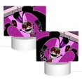 thumbnail image 2 of Invader Zim Acrylic Night Light Adjustable 3 Light Modes USB Cable Lamp Light Display Base Rectangular LED Light For Bookshelves Desk Bedside Tables Bedroom Child Room, 2 of 9