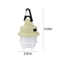 thumbnail image 3 of TIMIFIS Camping Lampe Lanterne de Camping à DEL, Lumières Extérieures Suspendues Rechargeables avec Crochet à Pince, pour le Camping, la Randonnée, la Pêche, Éclairage d'Urgence Camping et Randonnée, 3 of 9
