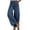 Blue, variant on Pants For Women Y2K Patchwork Wide Leg Denim Pants High Waist Loose Fit Casual Summer Trousers Brown M