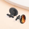 thumbnail image 6 of Firefly Elegant Men's Cufflink Set, for Formal Attire, Made of Stainless Steel, Ideal for Special Occasions, 6 of 6