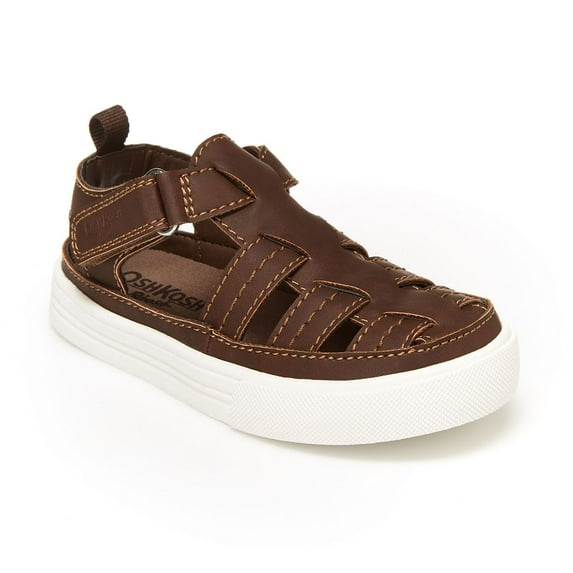 OshKosh B'gosh Kale Baby Toddler Boys' Fisherman Sandals,Brown, Size 4 M-12 M (2-6 Years)