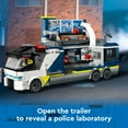 thumbnail image 5 of LEGO City Police Mobile Crime Lab Truck Toy, Pretend Play Police Toy, Includes Quad Bike, 2 Officers, 1 Scientist and 2 Crook Minifigures, Police Truck Toy for Kids Ages 7 Plus, 60418, 5 of 9