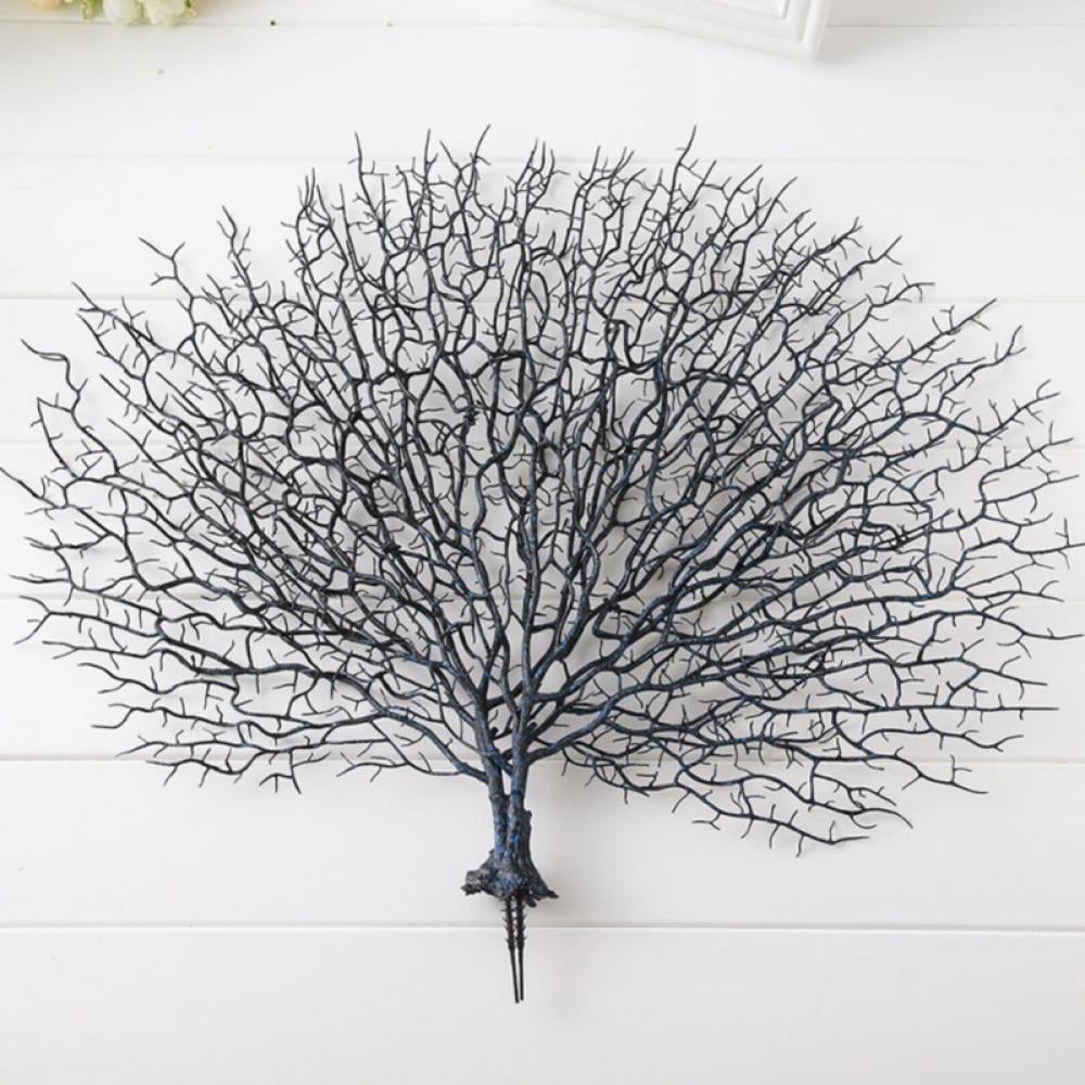 Keimprove Artificial Coral Branches Simulation Peacock Coral Branch Sea Tree Dead Branches Wedding Flower Wall Material Diy Tree Branch Fake Plant Living Room Home Decoration Walmart Com