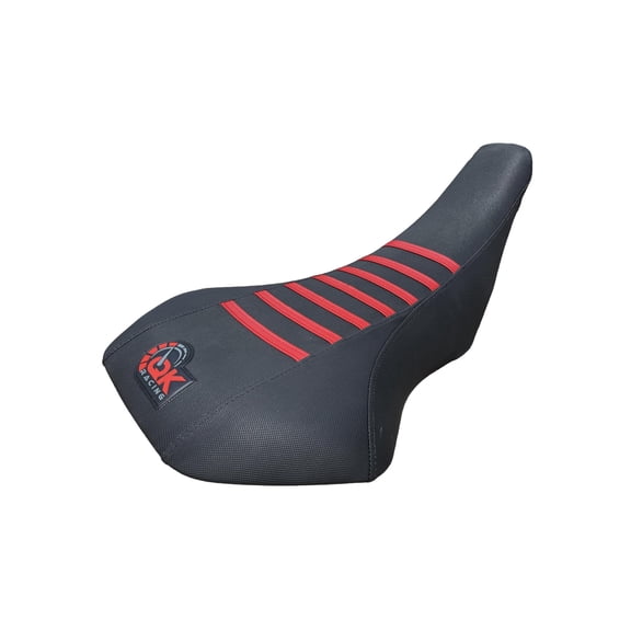 QK RACING Seat Cover Compatible Fit for Suzuki LTZ 400 Z400 Seat Cover 2003-2008 (RED Top/Black Sides)