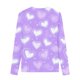 thumbnail image 4 of Blusas y camisas de manga larga con cuello redondo Camisas con estampados de manga larga Cuello redondo lindo Blusas casuales elegantes Ropa Camisas de cuello redondo Niña Top de poliéster, 4 of 4