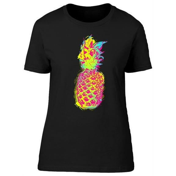 Pineapple Fruit Art T-Shirt Women -Image by Shutterstock, Female Small