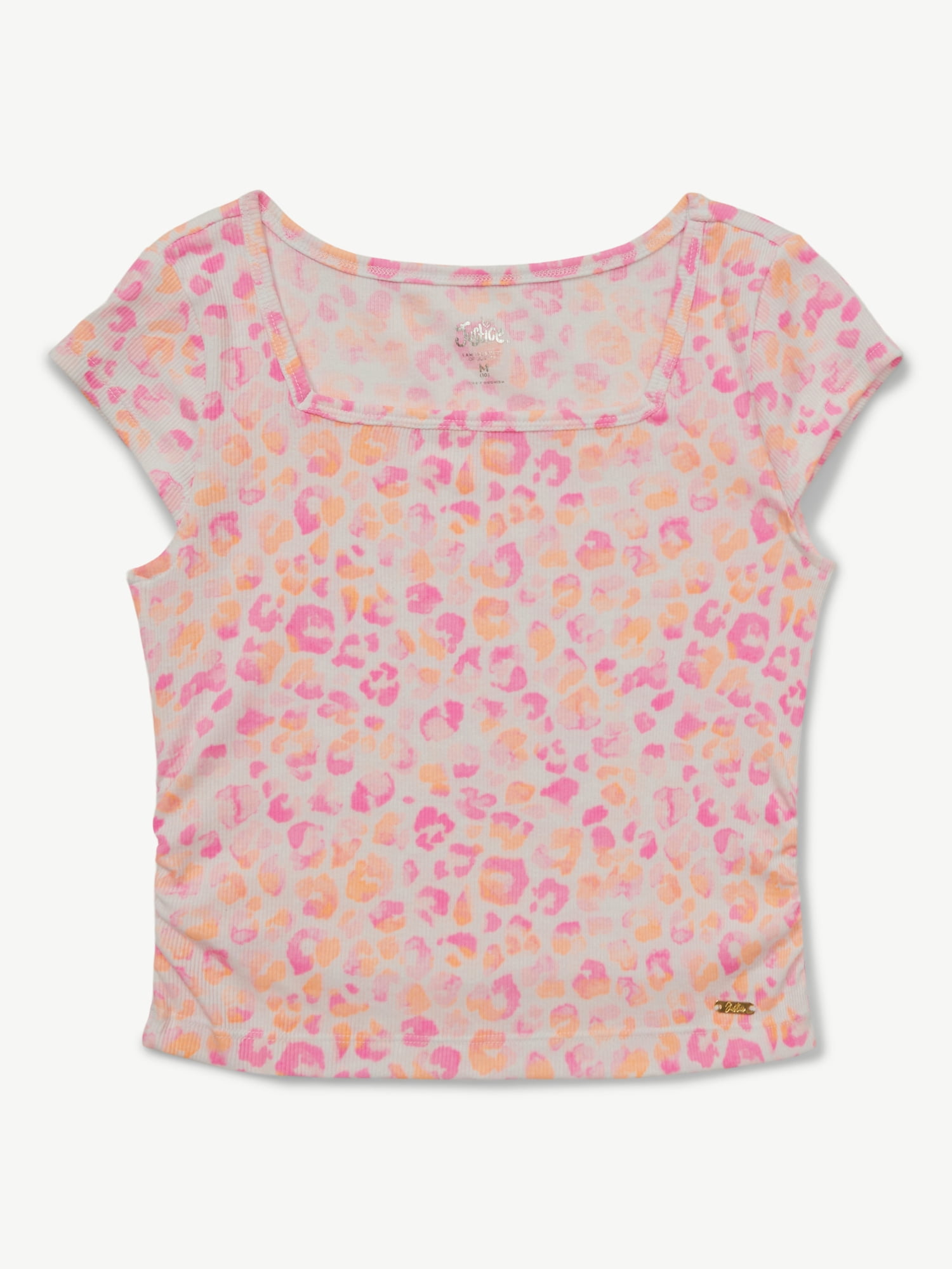 Justice Girls Short Sleeve Active Top, Sizes XS - XLP