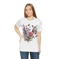 thumbnail image 4 of Butterfly Shirt Graphic Tee Unisex Bella Canvas 3001 Vintage Inspired Artwork By PPU BEST Edition, 4 of 50