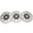 black, variant on Floating 11.5" Front Rear Brake Discs Rotors for Harley Dyna FXDL FXLR FXR FXDWG 87-99