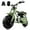 Army green, variant on Aoemoe 99CC MB001 Gasoline Mini Dirt Bike,4-Stroke 18MPH Off Road Motorcycle, Weight Support Up to 165 LBS - Red