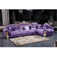 thumbnail image 2 of living room furniture modern fabric sofa European sectional sofa set a1274 My Lux Decor Round, 2 of 5