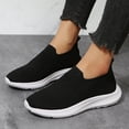 thumbnail image 6 of NOKIO Women Sneakers Spring And Summer Fashion Flat Bottom Comfortable Non Slip Breathable Mesh Casual Sports Shoes Slip On Breathe Mesh Walking Shoes Women Fashion Sneakers, 6 of 9