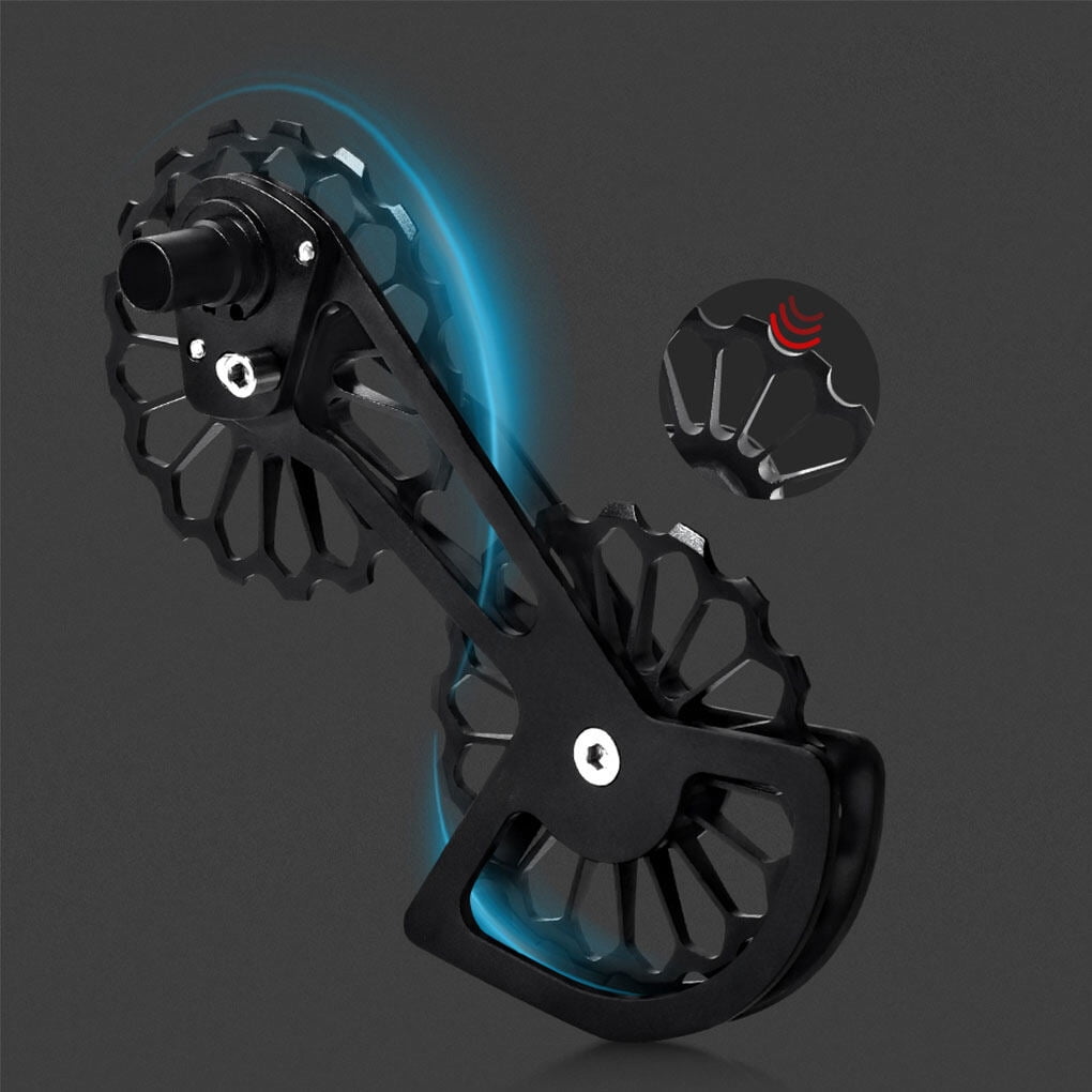 Roue de Guidage de Bicyclette à Poulie en Alliage pour Dérailleur Arrière de Vélo de Route MTB, Roue de Guidage de Bicyclette, Remplacement de Vélo d'Extérieur pour Shimano R6700 R6770 R6800 R6870 SD3