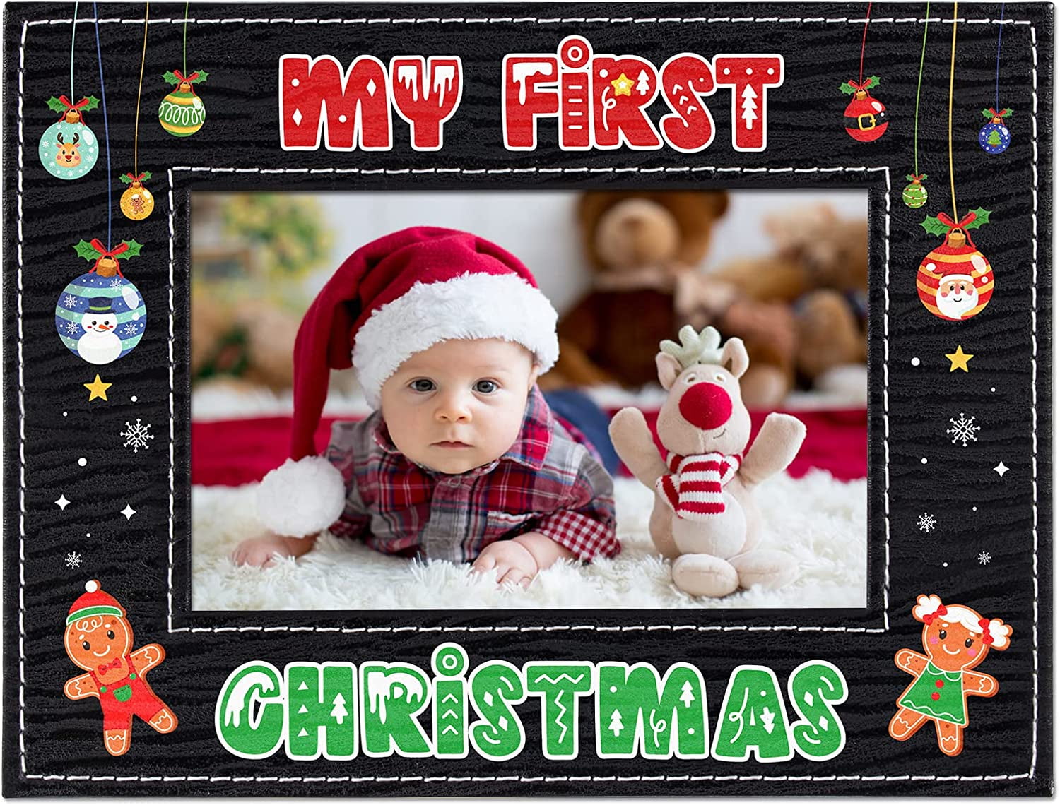 Baby's First Christmas Picture Frame 