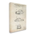 thumbnail image 3 of Stupell Industries Automobile Car Detailed Blueprint Diagram Patent Office Text Canvas Wall Art, 24 x 30, Design by Karl Hronek, 3 of 5