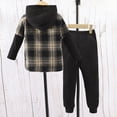 thumbnail image 4 of UAYOTSE Toddler Boys Long Sleeve Prints Tops and Pants Child Kids 2PCS Set Outfits Kids Fall Winter Clothese Sets,Sizes 3-4 Years, 4 of 7