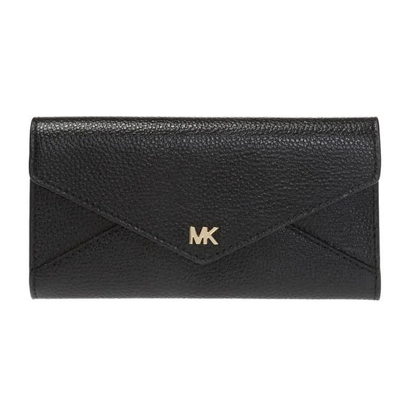 Michael Kors - Michael Kors Ladies Pebbled Leather Tri-Fold Wallet in ...