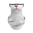thumbnail image 3 of Bandana bufanda Zulema cara cubierta con patrón de gato colgante de oreja Estilo A, 3 of 8