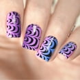 thumbnail image 4 of Whats Up Nails - Water Marble Vinyl Stencils Nail Art Design, 4 of 6