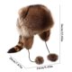 thumbnail image 4 of Gorro de Invierno Pequeño con Diseño de Mapache y Protección para Las Orejas., 4 of 4