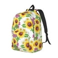 thumbnail image 2 of Yiaed Sunflowers Print Backpack, Premium Laptop Backpack, Travel Backpack for Women, Lightweight Backpacks, Comfortable Back Pack-Medium, 2 of 5