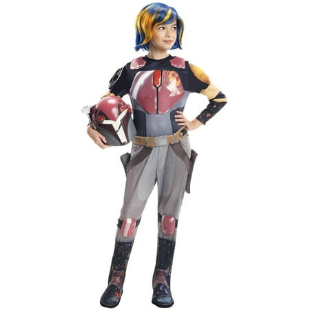 Rubie's Star Wars Rebels Sabine Deluxe Child Costume, Small