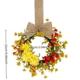 thumbnail image 4 of Aurorax Fall Wreaths for Front Door,Green Wreaths for Year Around with Floral Bows All Season Farmhouse Wedding Wreath Indoor Wall Window, 4 of 7