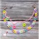 thumbnail image 2 of Qarigey Colorido multicapa acrílico estrella cintura llavero estilo punk mujer chica llavero accesorio de moda joyería pantalones diario Accesorios de disfraces Blanco Qarigey AP014168-04, 2 of 6