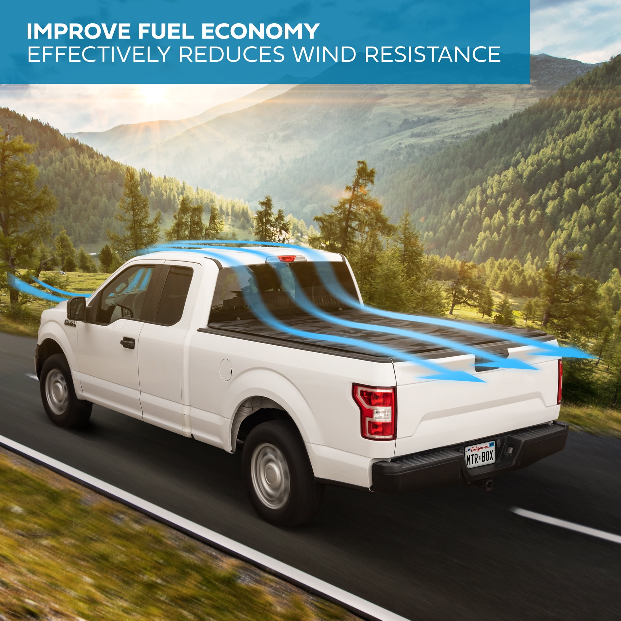 Camo Soft Roll-Up Truck Tonneau Cover for Ram 1500 (2009-2025) / Ram 2500 & 3500 (2009-2025) with Extra Short 5.7 ft Bed Length