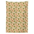 thumbnail image 3 of Ambesonne Fox Tablecloth Rectangular Table Cover, Spring Forest Wildlife, 60"x90", Multicolor, 3 of 4