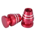 thumbnail image 5 of 4pcs Red Tire Stem Valve Caps Wheel Valve Covers Car Dustproof Cup Shaped Tire Cap, 5 of 6