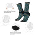 thumbnail image 3 of Yiaed Mandala Print Great elasticity Crew Socks Sports socks for Men and Women, 3 of 5